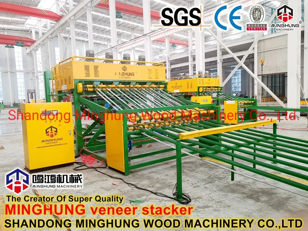 4feet Veneer Panel Sorting Stacking Stacker for Veneer Peeling Machine