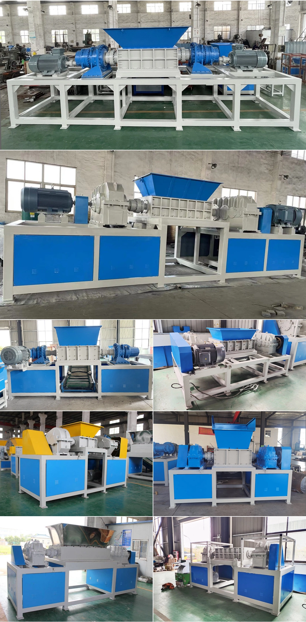 Free Blades Knives!!!Large Capacity Double Shaft Multipurpose Laboratory/Hospital/Medical/Pharma Waste Plastic Syringe/Pipe Recycling Grinder Crushing Machine