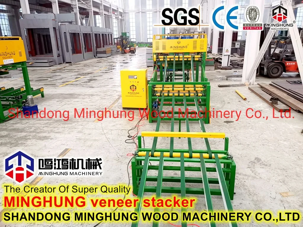 4feet Veneer Panel Sorting Stacking Stacker for Veneer Peeling Machine